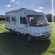 Ideale gezinscamper Hymer B574 met Airco, Vast bed en Hefbed 5 persoons, 2.8 Turbo