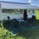 Ideale gezinscamper Hymer B574 met Airco, Vast bed en Hefbed 5 persoons, 2.8 Turbo